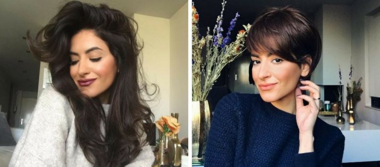 Kráľovná účesov ukazuje, ako z dlhých vlasov urobíte krátke bez strihania!