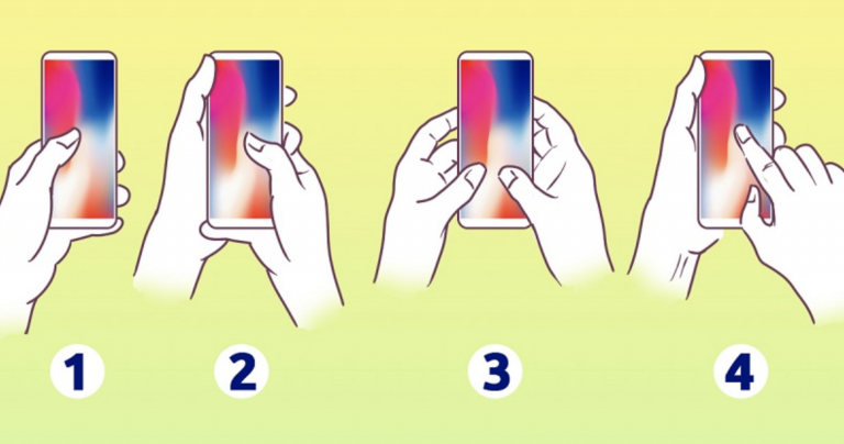 Vedeli ste, že to ako držíte váš mobilný telefón,  povie o vás veľa? Bod číslo 4 a 3 patria medzi najviac…