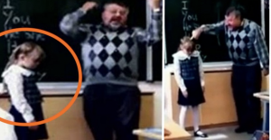 Agresívny učiteľ udrie dievčatko do tváre. Jej reakcia nemohla byť lepšia!