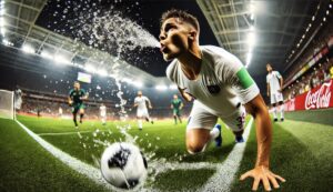 Záhada odhalená. Prečo futbalisti počas zápasu vypľúvajú vodu? Majú na to jednoduchý dôvod