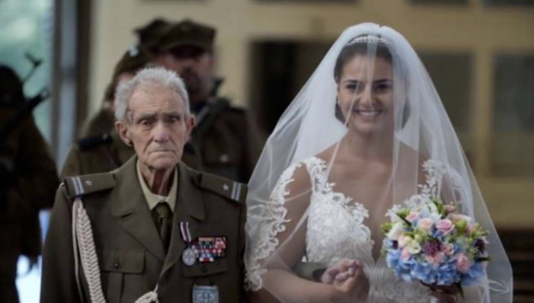 Vojnový hrdina zomrel dva dni po tom, ako svoju vnučku priviedol k svadobnému oltáru