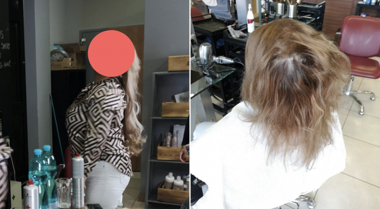 Slovenke kaderníčka urobila účes za 550€, no ona bez platenia utiekla. Práca na vlasoch jej trvala viac ako 6 hodín…