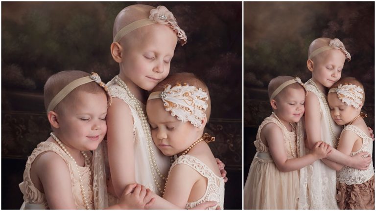 Fotografka nafotila dievčatká trpiace rakovinou. Po troch rokoch sa opäť zišli. Vyzerajú skvele a plné sily
