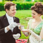 Aristocrats drink tea