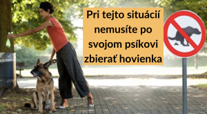 Prečo by ste mali vždy po svojom psovi upratať jeho exkrementy? A kedy to robiť nemusíte?