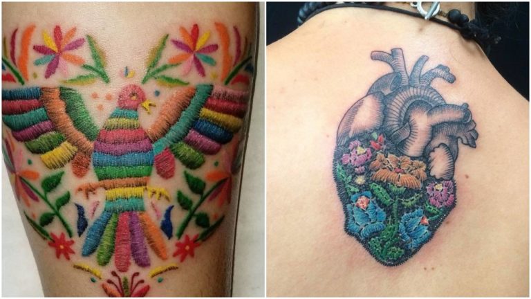 Tetovanie pripomínajúce výšivky? Takto vyzerajú nove trendy…