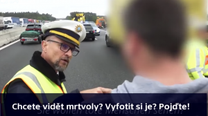 „Chceli ste si fotiť mŕtvolu?“ Nech sa páči. Policajt vychováva ľudí, ktorí si fotili nehodu