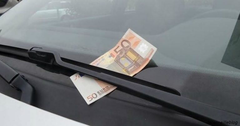 Novodobý trik zlodejov: Našli ste si za čelným sklom bankovku? URČITE ju neberte