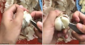 Žena ukázala, ako sa čistí cesnak. Milióny ľudí ľutujú, že o tom doposiaľ nevedeli