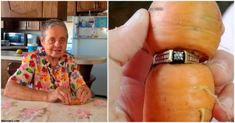 Žena našla stratený snubný prsteň na mrkve o 13 rokov neskôr