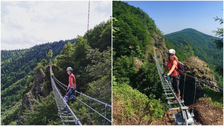 Na skalke otvorili najdlhší lanový most na Slovensku. Ide o poriadny adrenalínový zážitok