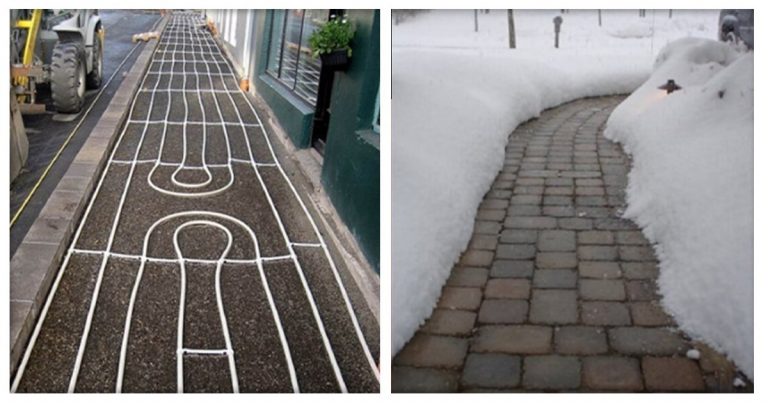 Na Islande začali vyrábať chodníky s vyhrievaním. Toto je dôvod