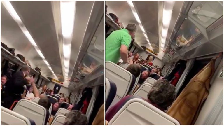 VIDEO: Vlakvedúci napadol cestujúceho a mlátil ho obuškom