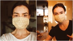 Herečka Mária Bartalos prezradila ako zvýšite účinnosť rúška. Skvelý nápad môžete použiť aj vy