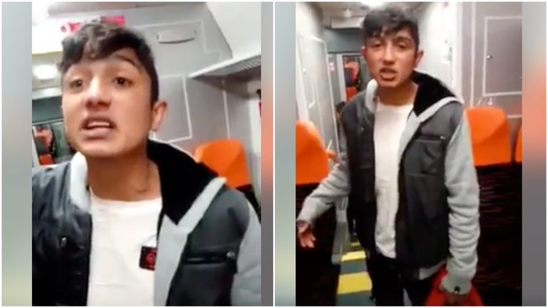 VIDEO: Slovák sa vo vlaku vyhrážal sprievodcovi. Nemal rúško a ani peniaze na lístok