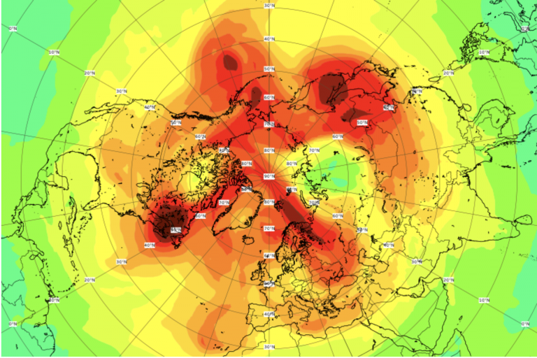 Nad Arktídou sa zacelila najväčšia ozónová diera o veľkosti Grónska!