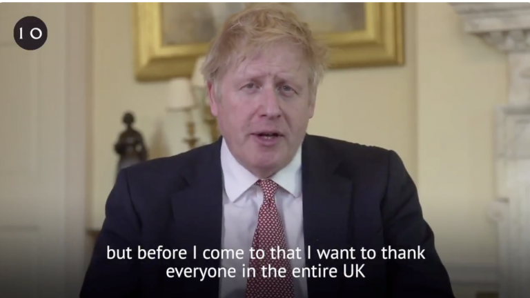 Boris Johnson sa menovite poďakoval zdravotníkom, ktorí mu zachránili život. Pridali sa aj iní svetoví lídri!