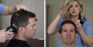 Kaderníčka zdieľa video, ako z domu urobiť doma mužský účes. Je to veľmi ľahké a zvládne to každý