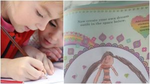 5-ročné dievčatko nakreslilo svoju mamu. Nevynechala aj jeden detail, ktorý pobavil každého