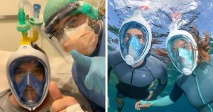 Talianski inžinieri premieňajú šnorchlovacie masky na ventilátory zachraňujúce život