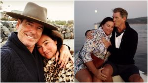 Herca Pierce Brosnana zachránila v jeho temných časoch táto žena a teraz spolu oslavujú 30. výročie