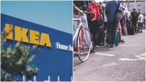 Cez víkend sa strhlo nákupné šialenstvo pred Ikeou v Bratislave