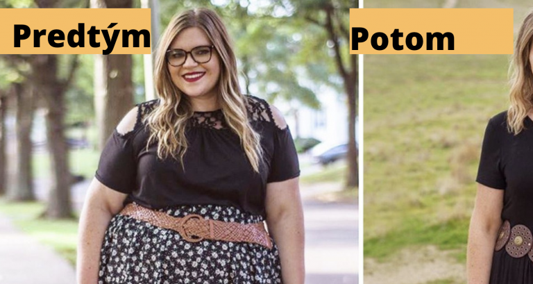 Žena schudla 59 kilogramov vďaka zmene týchto 5 návykov. PRITOM JE TO TAK JEDNODUCHÉ
