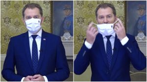 VIDEO: Emotívny prejav premiéra Matoviča bol ako z filmu. Dokonca si dal dole aj rúško