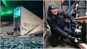 Táto budova je dôležitá pre celé ľudstvo. Pre prípad katastrofy sú tu uložené semená rastlín a nielen to