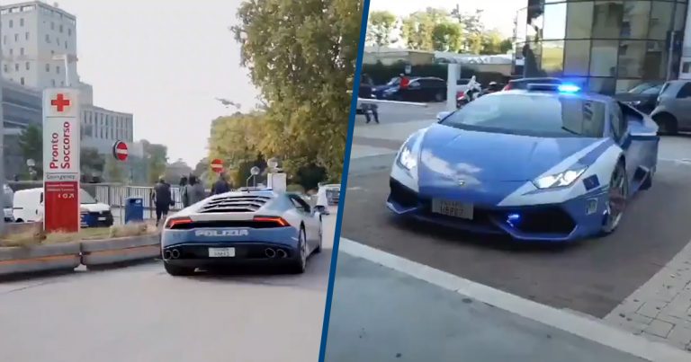 Talianska polícia doniesla obličku od darcu na Lamborghini. 500 kilometrov zvládli za dve hodiny