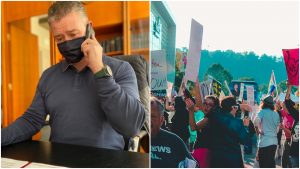 Hrozia im dvojnásobné sankcie: Minister obrany a minister vnútra reagujú na plánovaný nelegálny protest