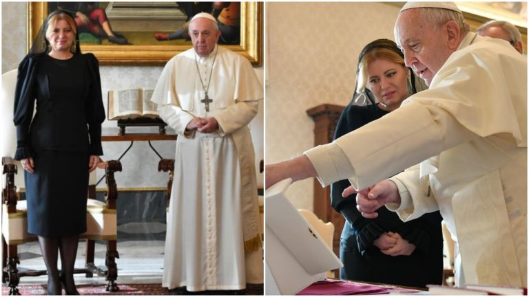 Prezidentka Zuzana Čaputová na návšteve Vatikánu. Pápež František má v týchto časoch veľavravný odkaz pre Slovákov!