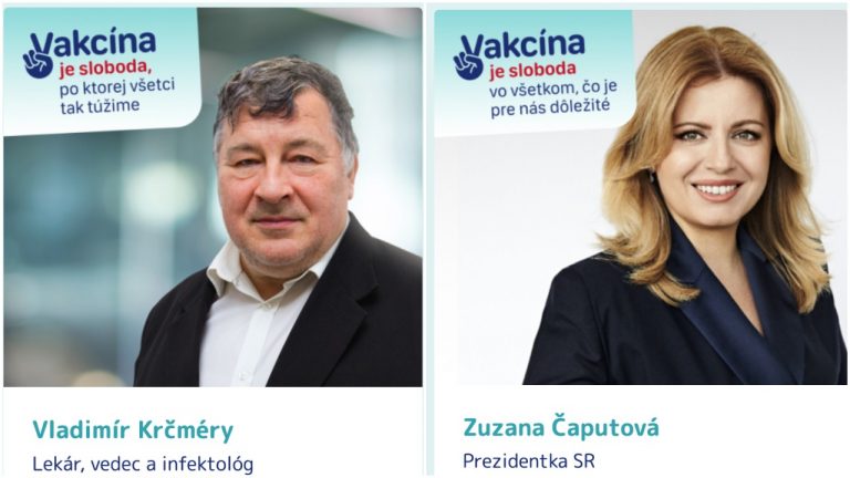 Kampaň za očkovanie proti koronavírusu Podporila prezidentka a iné známe slovenské osobnosti