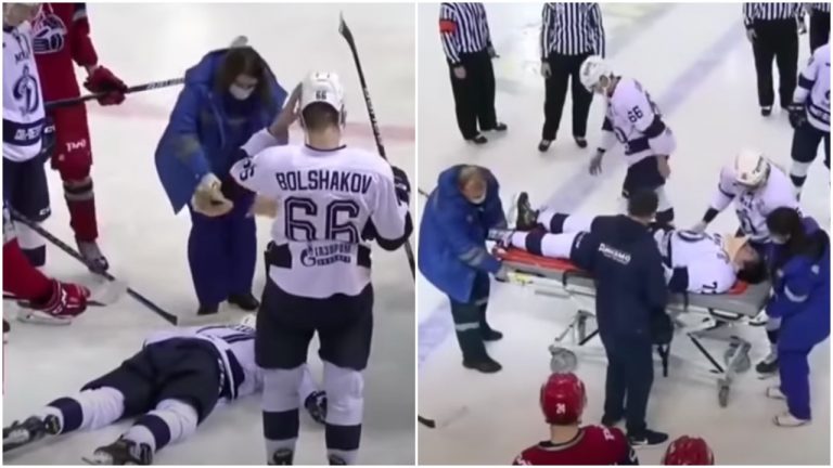 VIDEO: Iba 19-ročný ruský hokejista zomrel po tom, čo ho puk zasiahol priamo do hlavy