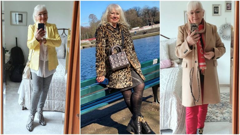 60-ročná babička Helga miluje módu a obliekanie. „Každý deň sa snažím vyzerať štýlovo“ odkazuje