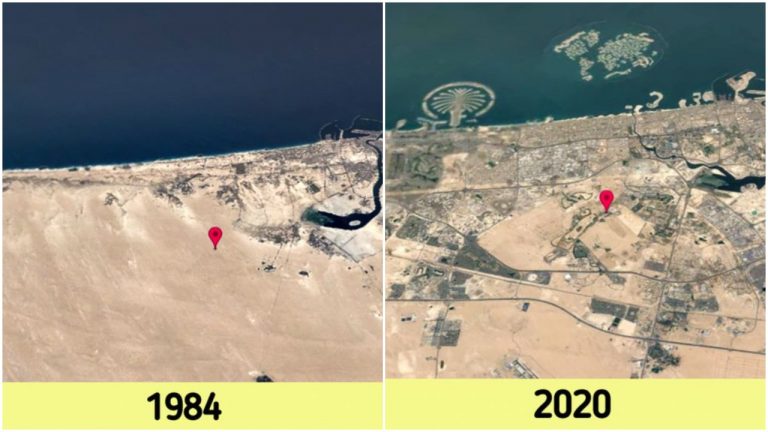 10 obrázkov, ktoré ukazujú, ako sa naša planéta za posledných pár desaťročí zmenila