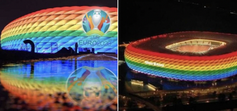 Euro 2020: mníchovská aréna bude počas zápasu s Maďarskom vo farbách komunity LGBT+
