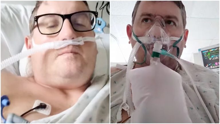 VIDEO: Ľutujem, že som sa nedal zaočkovať a teraz ležím v nemocnici. Muž zdieľa každý deň nové videá z nemocnice