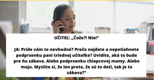 Škola si zavolala mamu žiačky, pretože udrela spolužiaka. Reakcia prekvapila všetkých zúčastnených