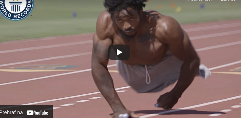 Video: MUŽ bez nôh dosiahol rekord v behu na rukách. Toto odkazuje ľudom, čo ho šikanovali