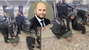 Minister obrany je na strane policajtov! Protestujúci sú odpadom spoločnosti, zásah mal byť ešte tvrdší