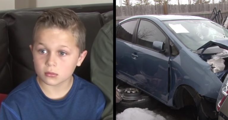 8-ročný chlapec zachránil svojho otca, keď ho zavalilo auto. POZRITE čo urobil