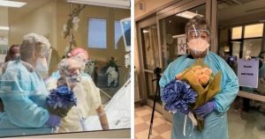 Starší pár, ktorý sa v mladom veku rozviedol, sa znovu zosobášil priamo v nemocnici