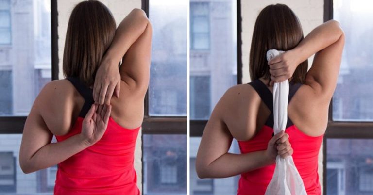 Tento cvik mi pomohol na bolesť chrbta. Ide o ľahký cvik, ktorý je vhodný aj pre starších ľudí