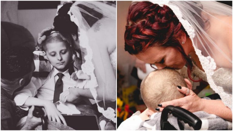 Nevyliečiteľne chorému chlapcovi sa splnilo posledné želanie: Odviedol svoju mamu na svadbe