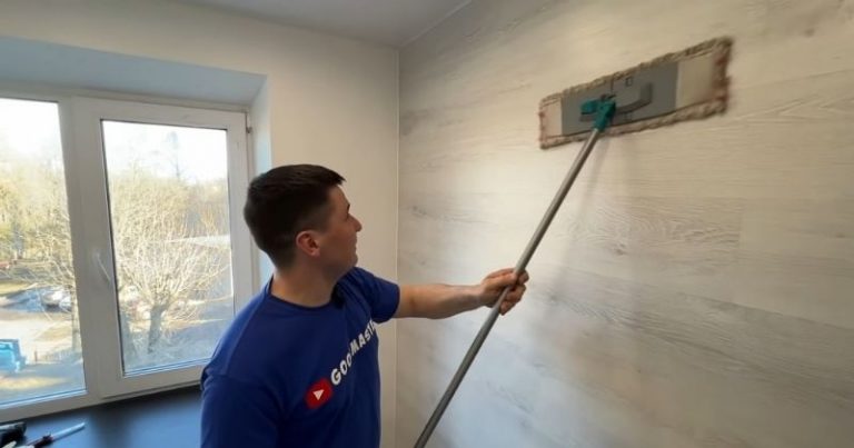 SUPER NÁPAD, ako zrekonštruovať stenu kuchyne, ktorú je možné umývať. Bude to lacnejšie ako základný náter, tmel a tapety