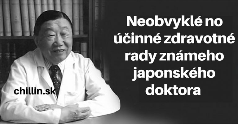 Rozhovor s japonským lekárom: Jeho názory na ZDRAVIE sa vymykajú tradičným odporúčaniam, no fungujú