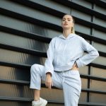 Athletic,Girl,Posing,In,An,Urban,City.,The,Model,Has