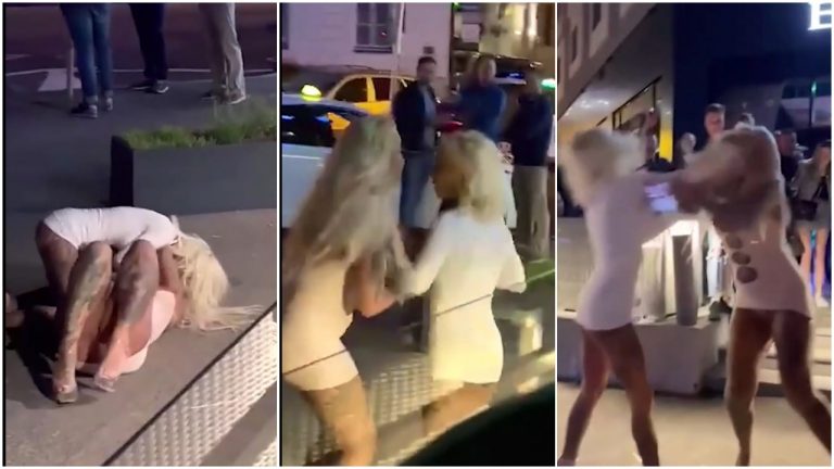 Video: V Bratislave sa udiala krutá bitka dvoch Ukrajiniek blondínok