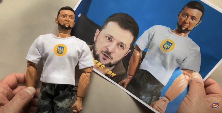 Prezident Zelenskyj má svoju vlastnú akčnú figúrku. Kúpili by ste si ju?